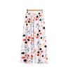 Women's Breathable Cotton and Silk Wide-Leg Pajama Pants for Casual Summer or Home Wear
