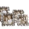 Ginkgo Gold Square Table Display: 5-inch, 6-inch, 7-inch, 8-inch Resin Photo Frames