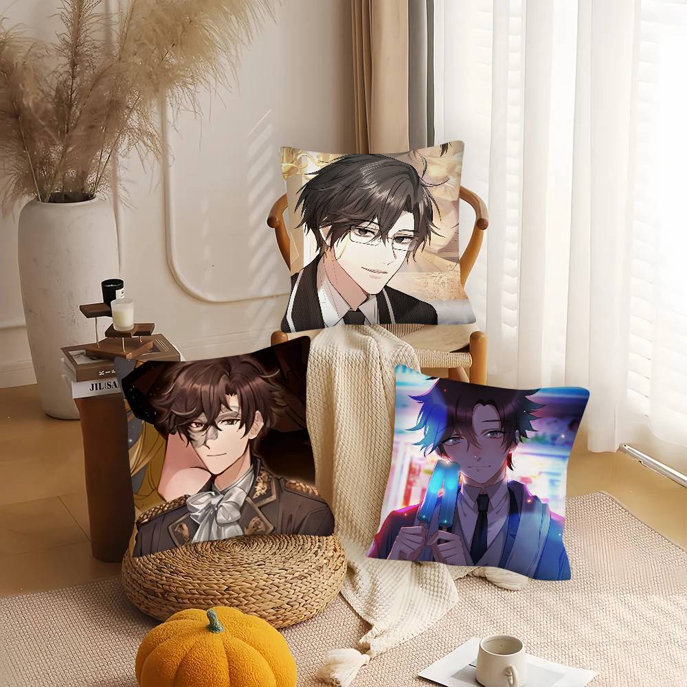 1Pc Mystic M-Messenger 707 Jumin Han Pillow Case Fashion Square Pillowcase Bedroom Sofa Room Ins Decoration Leisure