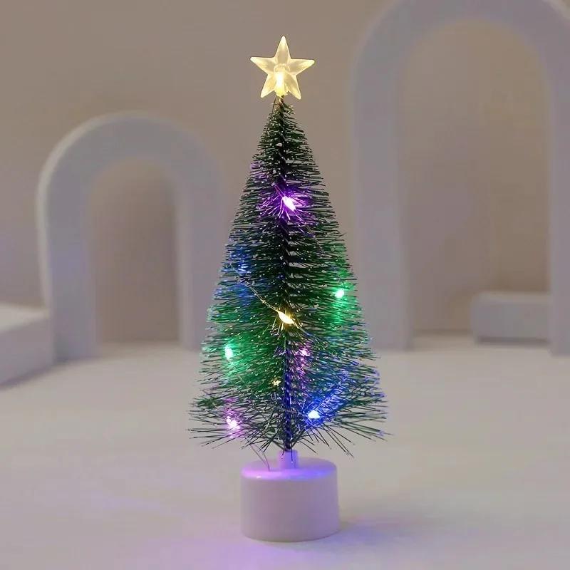 Weihnachtsbaum Dekolichter Bunt Feiertag Kiefernnadel Schmuck für Weihnachtsfeier Heimdekor Zubehör