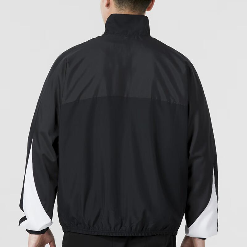 Nike Prodyšná ležérní bunda s potiskem loga Pánské svrchní oblečení Černá FB6981-010