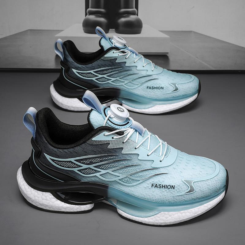 

Sneakers Autumn shoes Breathable rotating button running shoes Large size shock-absorbing casual shoes Putian 36