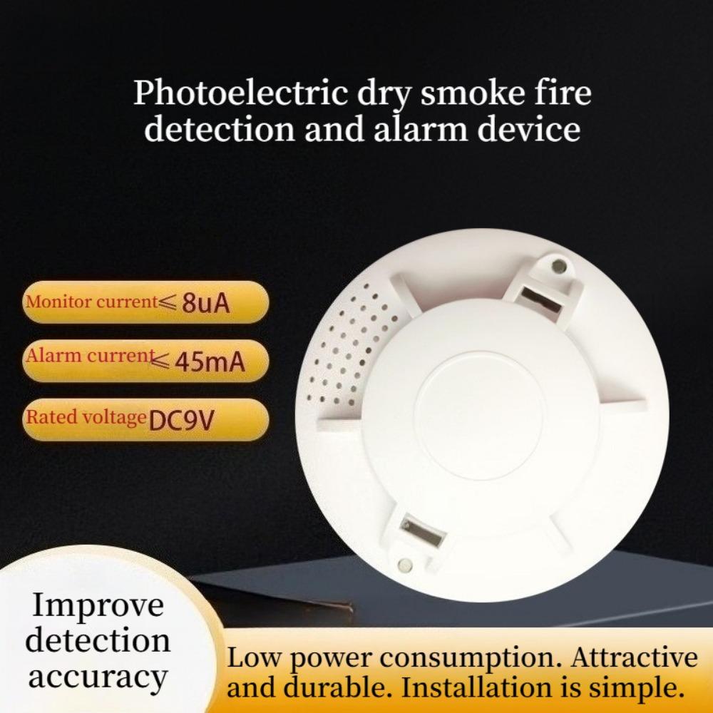 1 szt. Niezależny fotoelektryczny czujnik dymu Alarm dymu Bezprzewodowy komercyjny alarm dymu