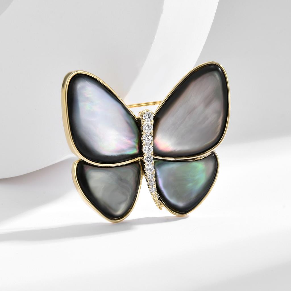 Senior Brooches Flower Leaf Brooch Pins for Women Suit Pendant  Fashion Brooches Jewelry