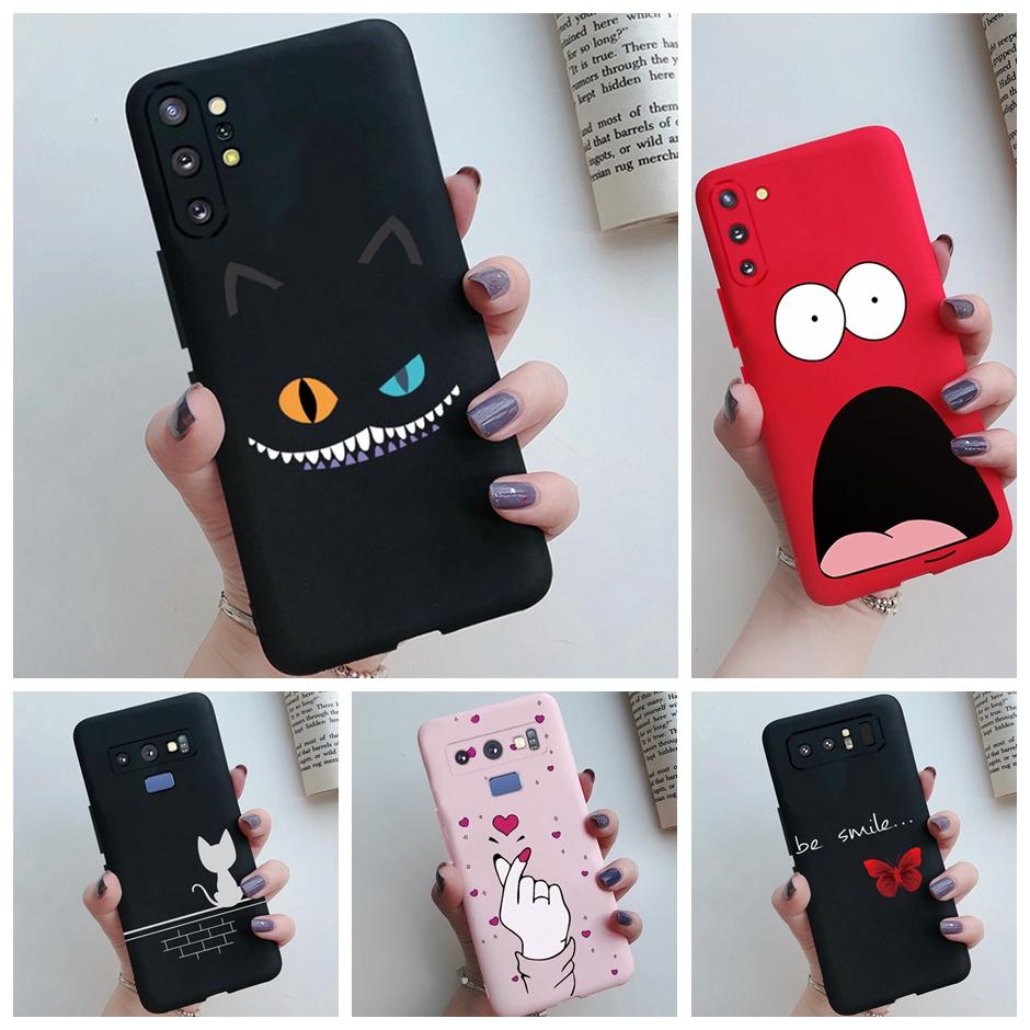 Funny Case For Samsung Note 10 Plus Cover Note 8 Note 9 Phone Case Protection Shell for Samsung Galaxy Note 10 10plus Funda Bags