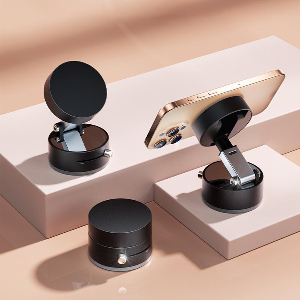 Suction Cup Car Phone Holder Magnetic Cell Phone Holder Foldable Adjustable Navigation Stand Bracket Hands-Free  for Iphone