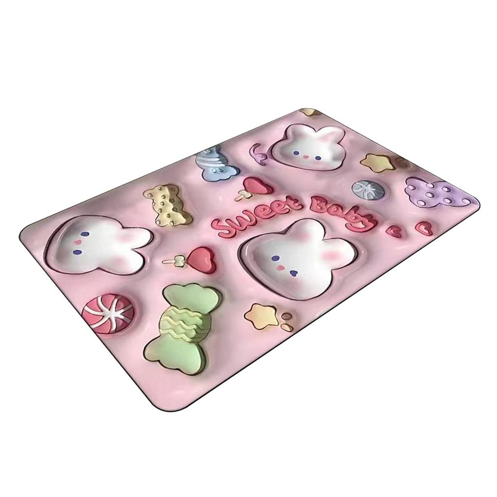 Shower Rug Door Mat Kitchen Carpet Water Absorbent Bathroom Floor Mat Non Slip Quick Dry Soft Area Rug for Indoor Outdoor