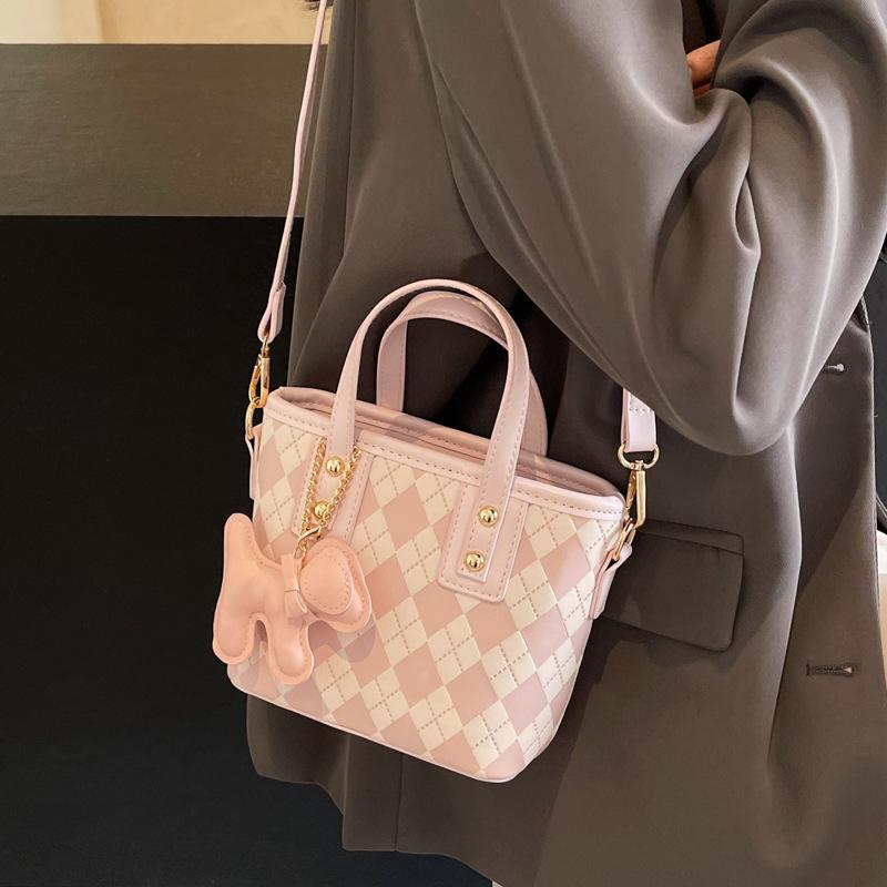 Mała Torba Damska Nowa Wszechstronna Torba Kurierska Przenośna Torba Wiaderko