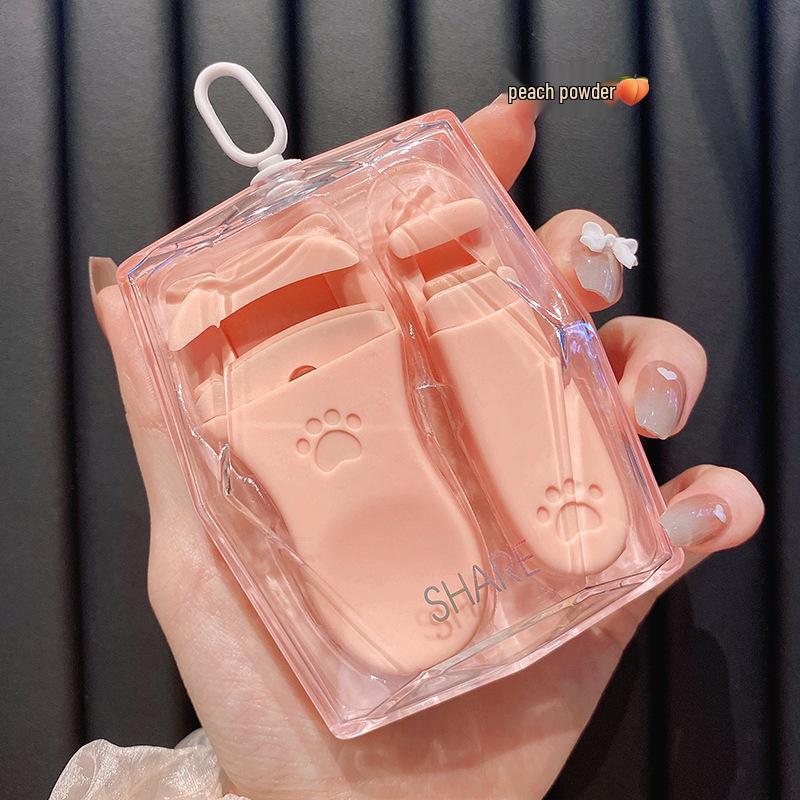 Cat Claw Long-Lasting Wide-Angle Eyelash Curler - Compact & Portable for Beginners