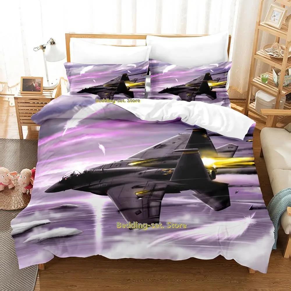 Spiel Ace Combat Bettwäscheset Einzelbett Twin Full Queen King Size Bettset Erwachsener Kind Schlafzimmer Bettbezugsets camas dormitorio