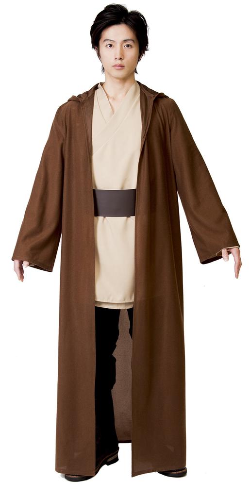 Clearstone Narikara Kenkyubu Cosplay Halloween Sage's Robe, Unisex, Brown