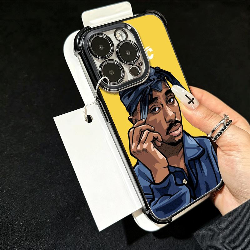 Rapper 2pac Singer Tupac Soft Phone Case For Xiaomi Poco X7 X8 Pro Max X6 X5 X3 F8 Ultra F7 M8 M7 M5S Redmi 15C 15A 15 14C 13C 1