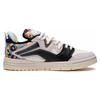 New LiNing Wave Pro Anti Slip Wear Resistant Low Top Skateboard Shoes Women's White Black AECS036-1