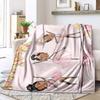 Three Girls Who Love Dancing Customize Your Name Blanket Used For Chair Office Sofa Bed Camping Soft And Warm Giving Friends And Relatives Birthday
