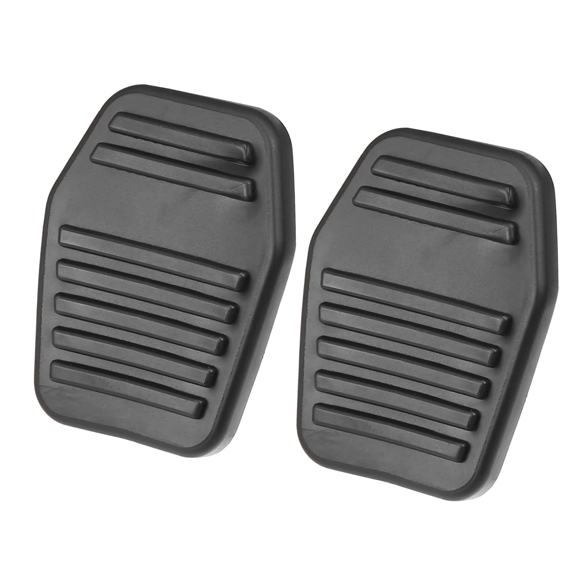 

ACROPIX 2PCS Car Pedal Cover Clutch Brake Pedal Cover Anti-slip Ford Compatible Focus Black чорний