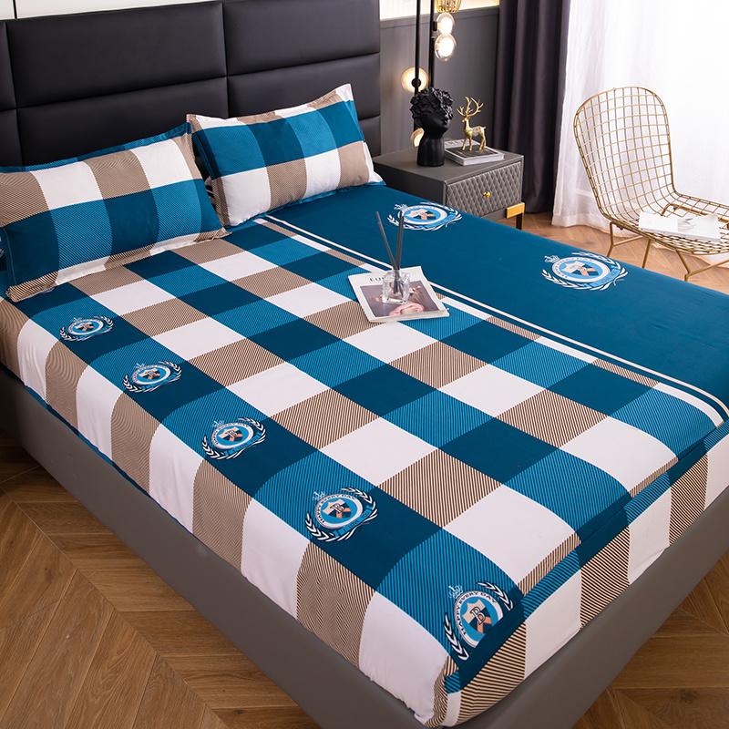 

Домашний текстиль с принтом на подкладке, полное покрытие, наматрасник, двуспальная кровать размера «queen-size», чехол для кровати размера «king-size» (Включая наволочку) Простыня с эластичной лентой 120x200