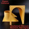3pcs Accessible Design Pigeon Cage Door Easy Install Bird Cage Entrance  For Pet Bird