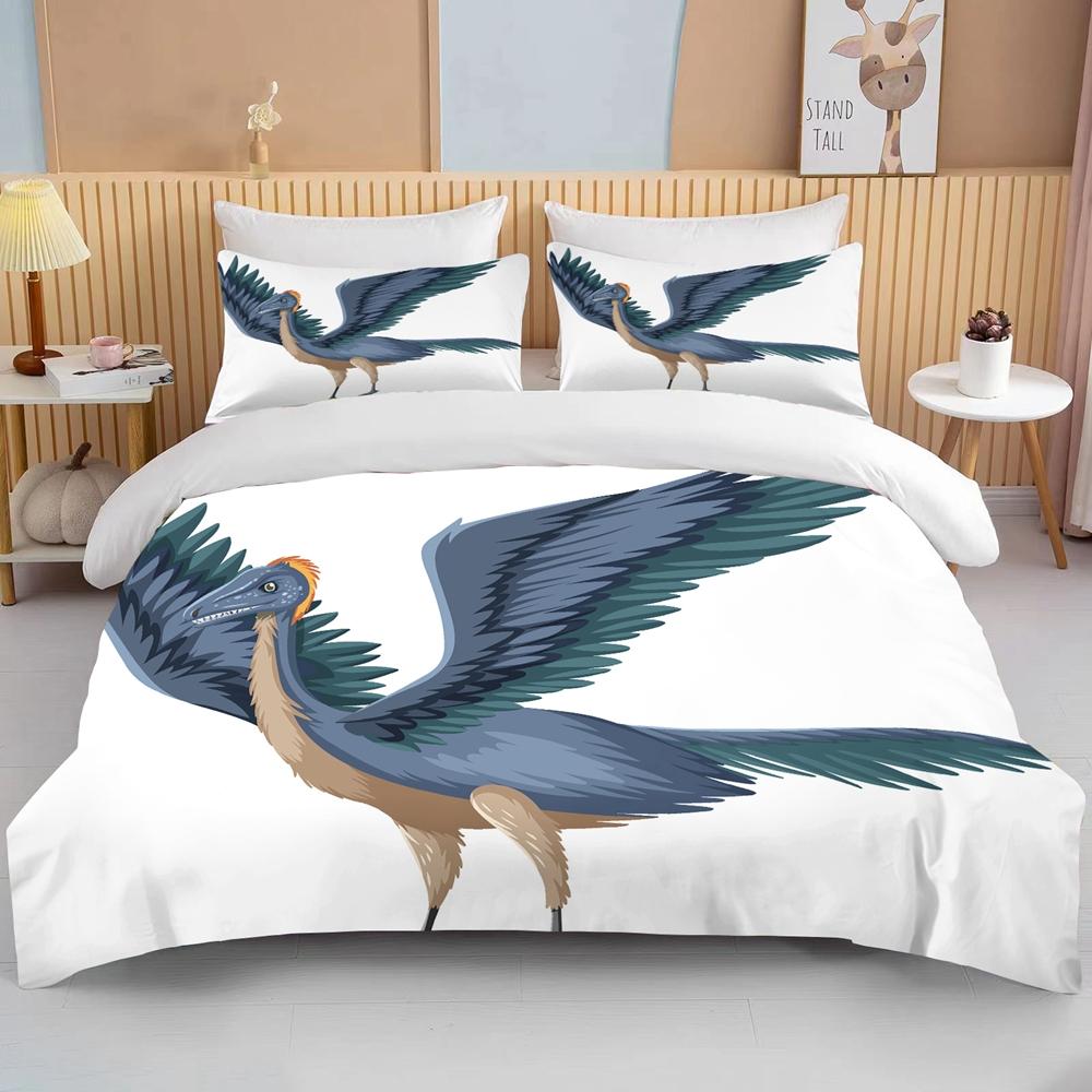 

1/10 Sizes Archaeopteryx Bedding Set Custom Kids Boys Teens Video Game Duvet Cover Youth Game Controller EU single(135x200cm)