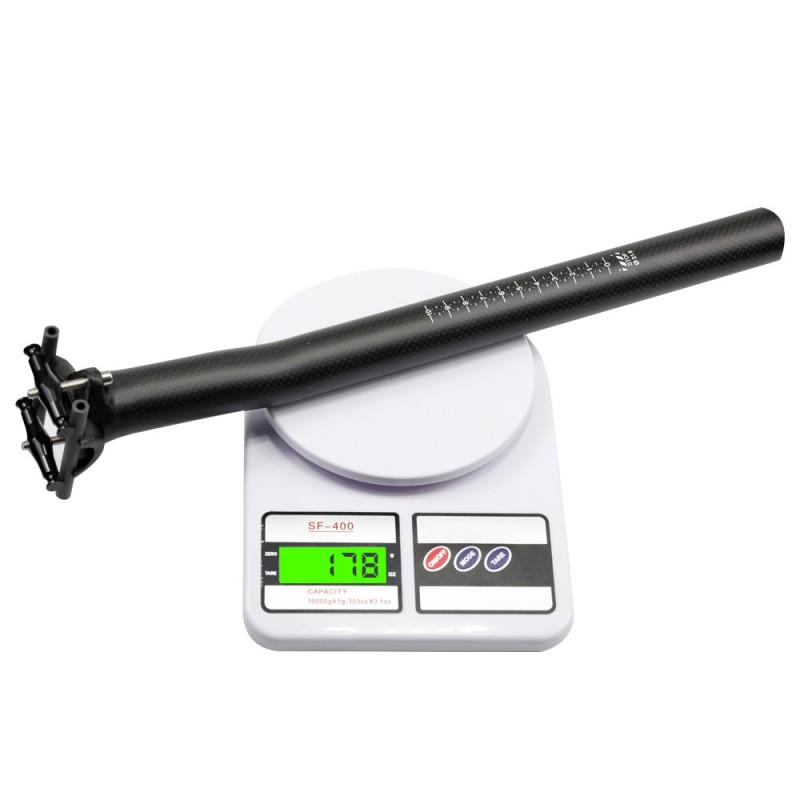 Carbon Fiber Bicycle Seatpost Road Mountain Bikes Lightweight 0 7 Offset 27.2mm/31.6mm Diameter