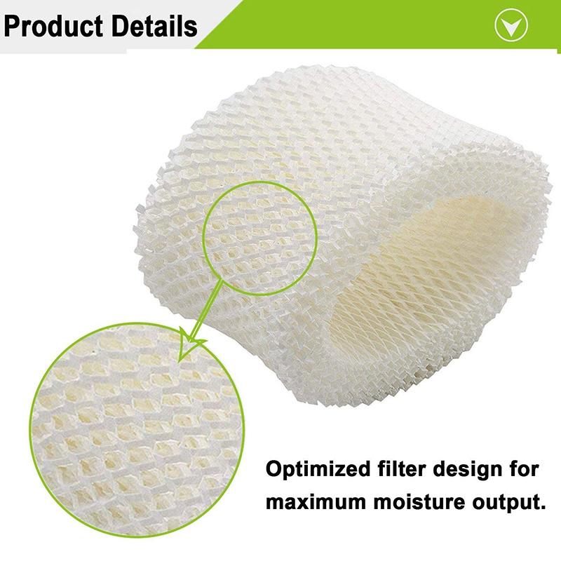 3er-Pack Luftbefeuchter-Dochtfilter für Honeywell HC-888, HC-888N, Filter C, passend für Honeywell HCM-890 HEV-320