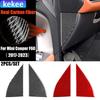 Carbon Fiber Car Accessories Dashboard Sides Modified Interior Trim Cover Soft Sticker For Mini Cooper F60 Countryman 2017-