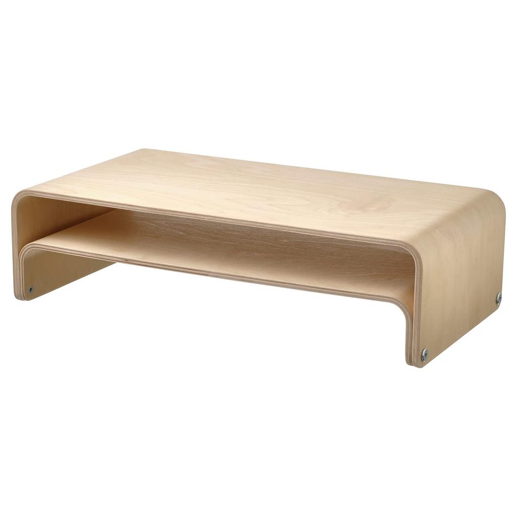 VATTENKAR Laptop/Monitor Stand - Birch, 52x26 cm, 605.415.66
