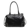 Large Capacity European and American Style Women's Bag 2026 New Fashion Shoulder Messenger Bag Rivet Portable Tote Bag