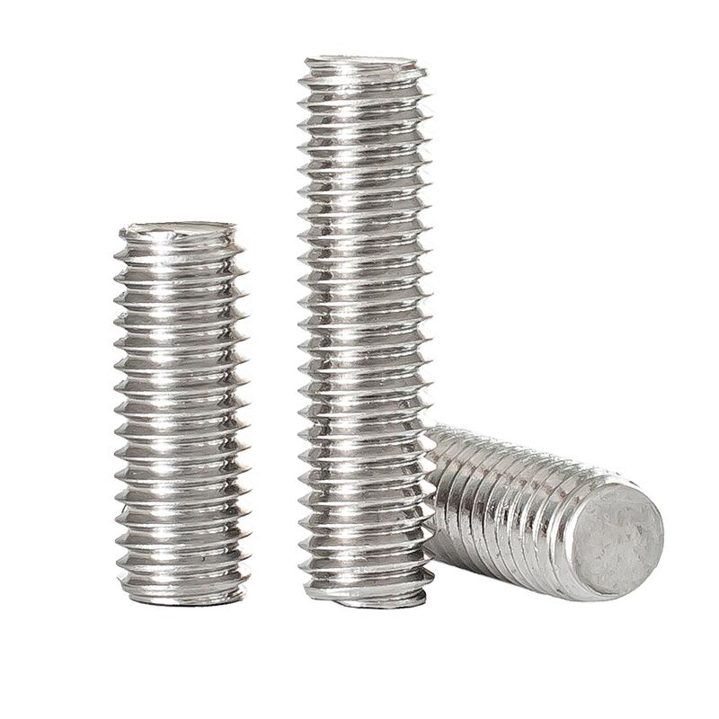 304 Stainless Steel Threaded Rod, Full Thread Stud, M6/M8/M10mm Headless Bolt Bar