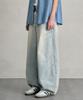 DECET Balloon Wide Jeans Dcpt055Lightblueb