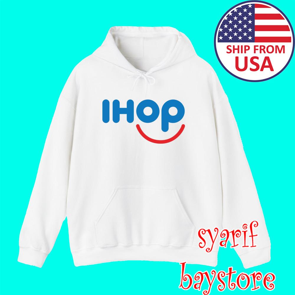 IHOP International House Of Pancake Men#039;s White Size S3XL Unisex T-Shirt XL