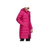 adidas Windproof Warm Mid-Length Casual Sports Hooded Down Jacket Women Jacket Red FT2573