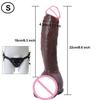 Man Penis Realistic Soft Strapon Dildo Double Silicone Dick Vaginal Masturbators Flesh Cock Gay Anal Plug Sex Toy for Women