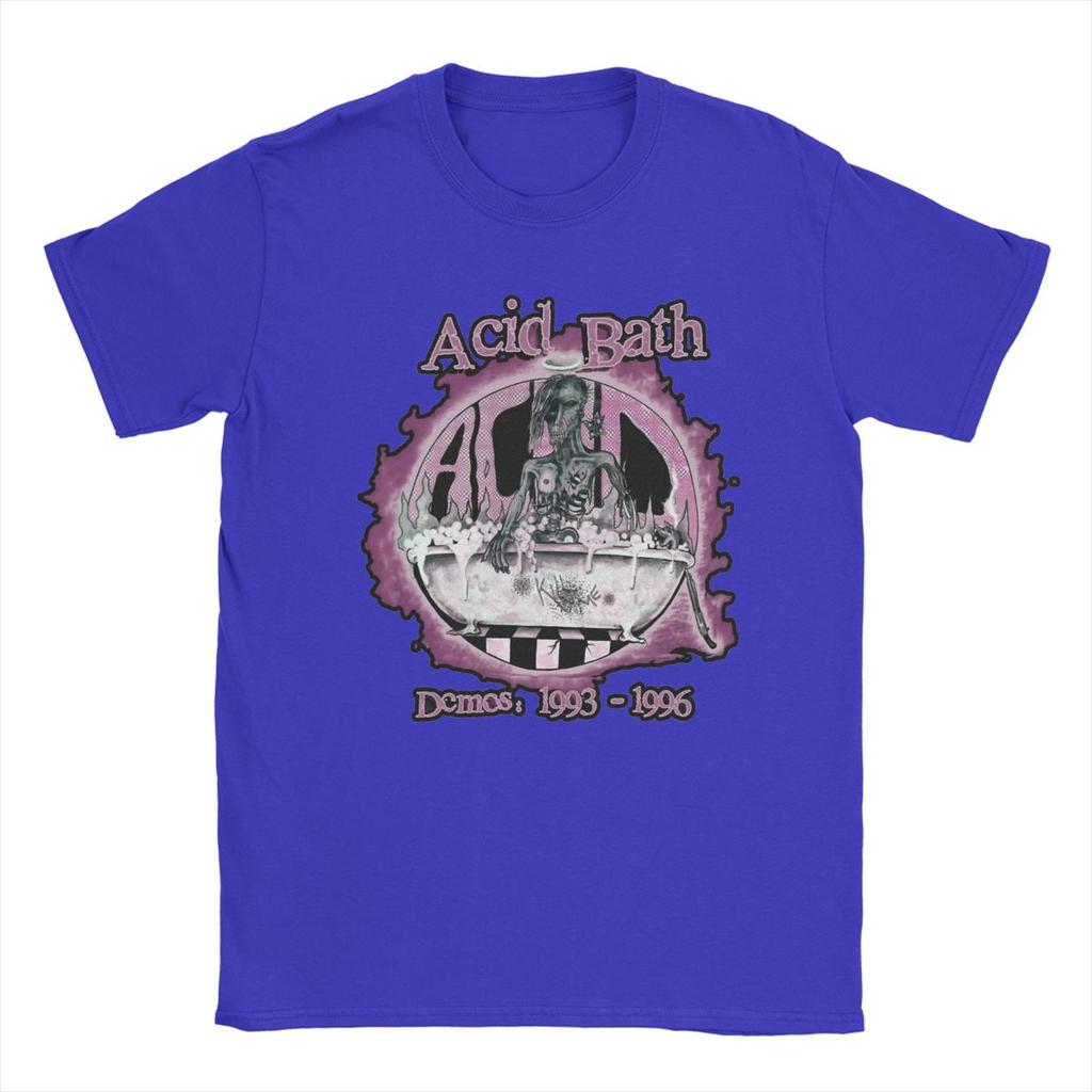 Lustiges The Acid Bath T-Shirt für Herren Rundhals Baumwoll-T-Shirts Kurzarm-Tees Geschenkidee Kleidung