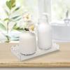 Perfume Display Makeup Organizer Fan-shaped Scalloped Edge Premium Acrylic Smooth Edges Scratch-resistant Finish