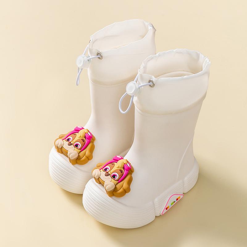 

PAW Patrol children s rain shoes, non-slip tube waterproof rubber shoes, baby four seasons universal rain shoes 22-23