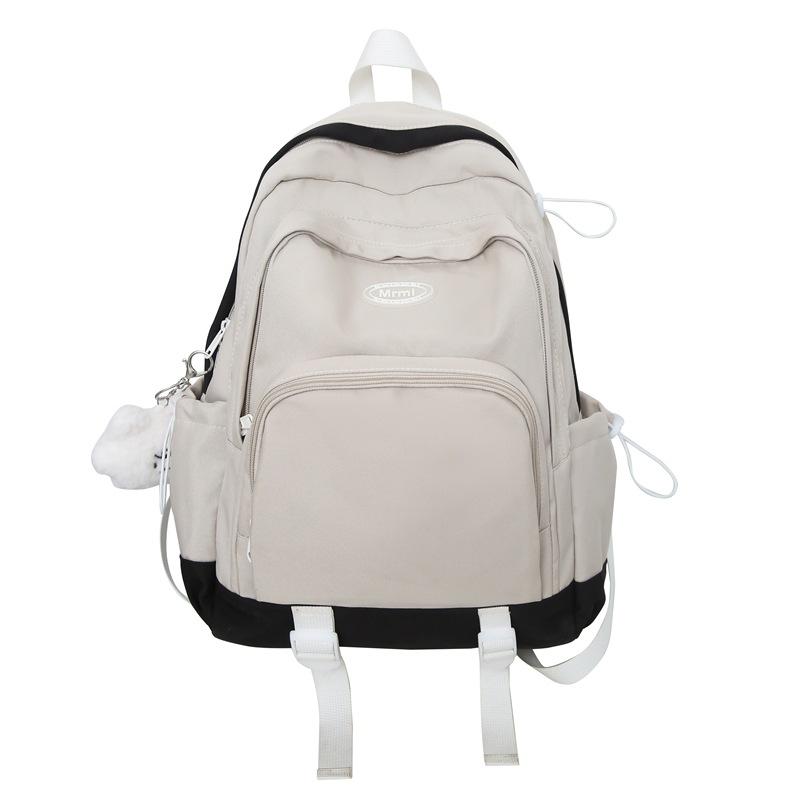 Backpack Girls High Value Junior High School Student School Bag Large Capacity Niche Versatile Casual Backpack