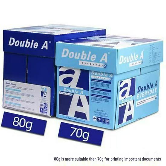 DoubleA A4 2500-Sheet Copy Paper Box – Smooth, Thick, Double-Sided for Office, Home & Drawing.