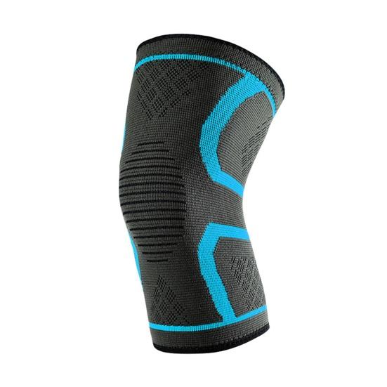 Knitted Sports Knee Brace Lightweight Breathable Knee Compression Sleeve Women Men Elastic Outdoor Fitness Basketball Running Knee