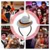 Oktoberfest Headband Beer Festival Head Accessories Felt Retro Decoration Headbands Hat For Adults Oktoberfest Halloween Themed