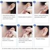 Fita adesiva de maquiagem facial em V à prova d'água invisível respirável adesivo facial para levantar o queixo
