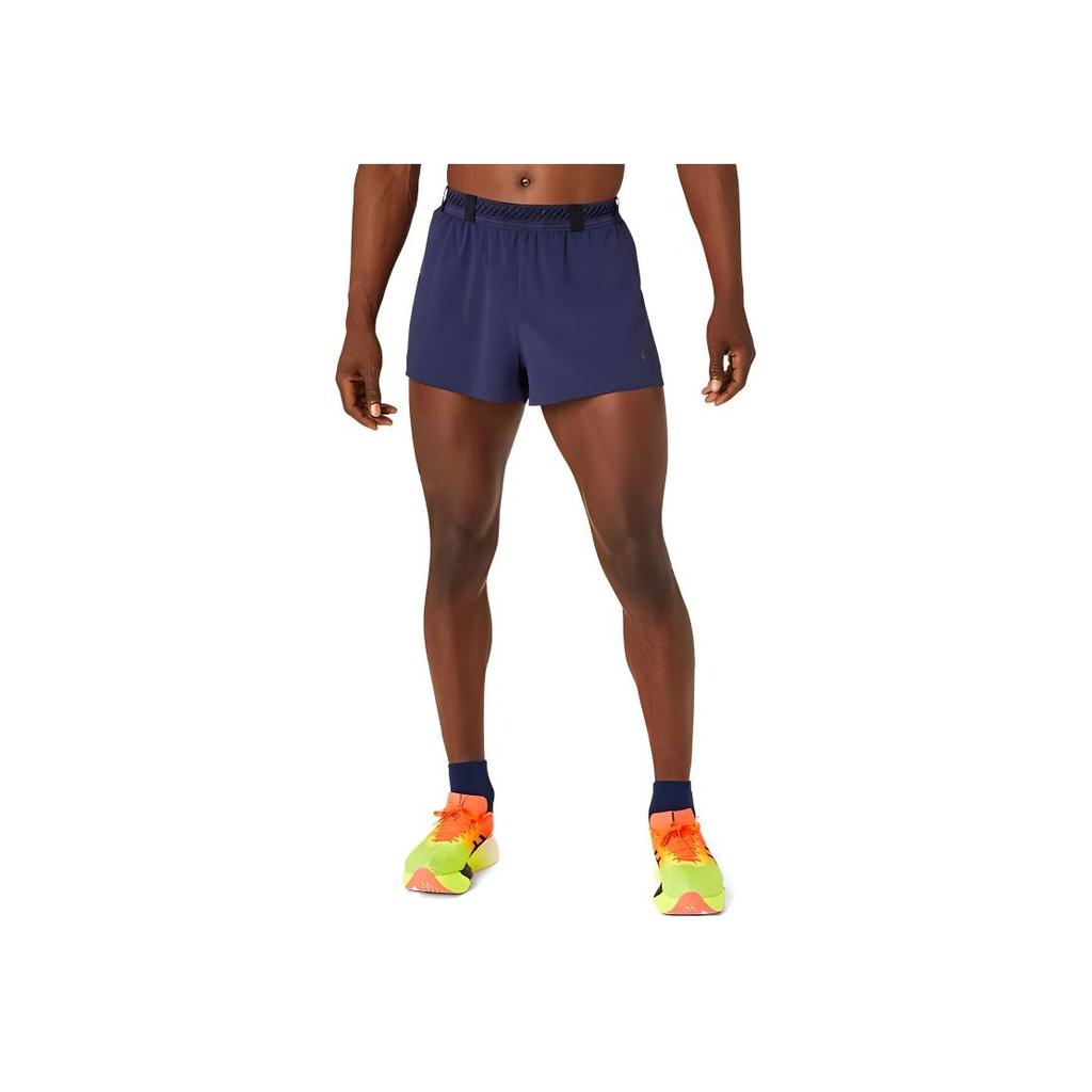 Asics Actibreeze Series Breathable Comfortable Stylish Running Shorts Men shorts Dark-Blue 2011C832-400