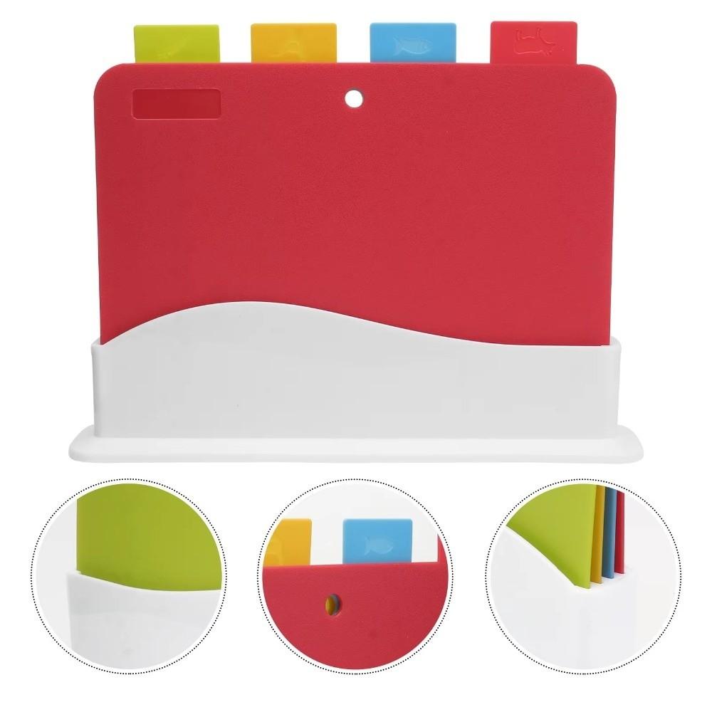 Color Coded Cutting Board Set Non-Slip Color Coded Board Set Chopping Board Set  Vegetable Prep