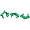 12 pcs Standard Taper POM Keck Clamp Plastic Conical Interface Clip  Joints 24/29 and 24/40