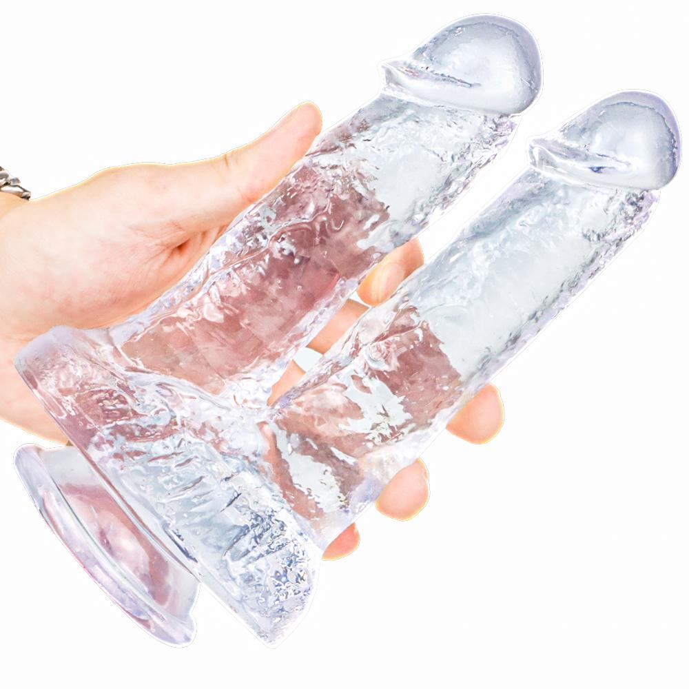 Female Masturbation Simulation Penis Double-headed Large Dildo Adult Sex Toys Lara