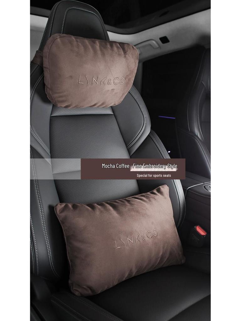 Lynk & Co Zeekr Headrest & Lumbar Support Pillow for Models 01/02/03/05/06/09