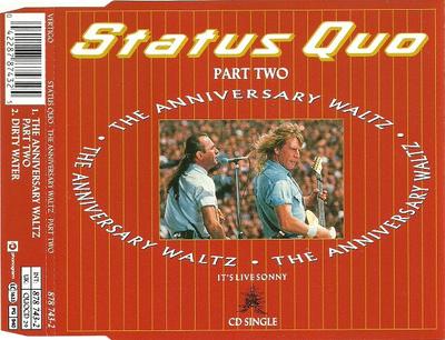 CD STATUS QUO - Anniversary Waltz - Part Two QUOCD29 Vertigo 1990 Europe Soul/Funk Used