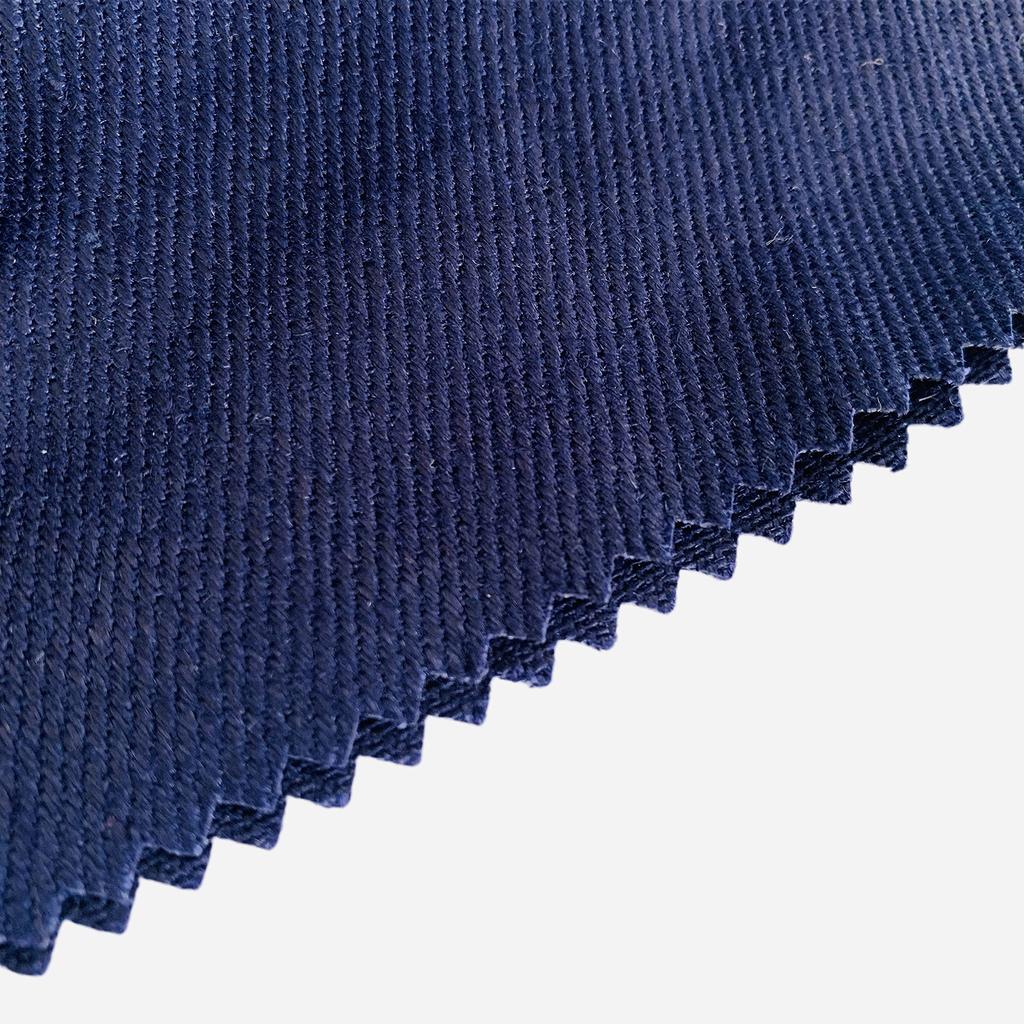 Organic Cotton Indigo Twill Fabric Indigo 55% Hemp, 45% (100cm, Blue)