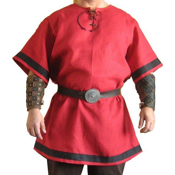

Viking Medieval Nordic Pirates Red Color Renaissance Fashion Jacket Cosplay Clothing 4XL червоний