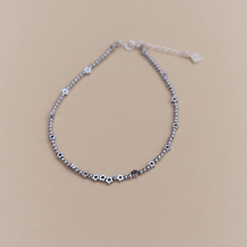 

THE PART OF Flower Hematite_B/A M (17+3cm)