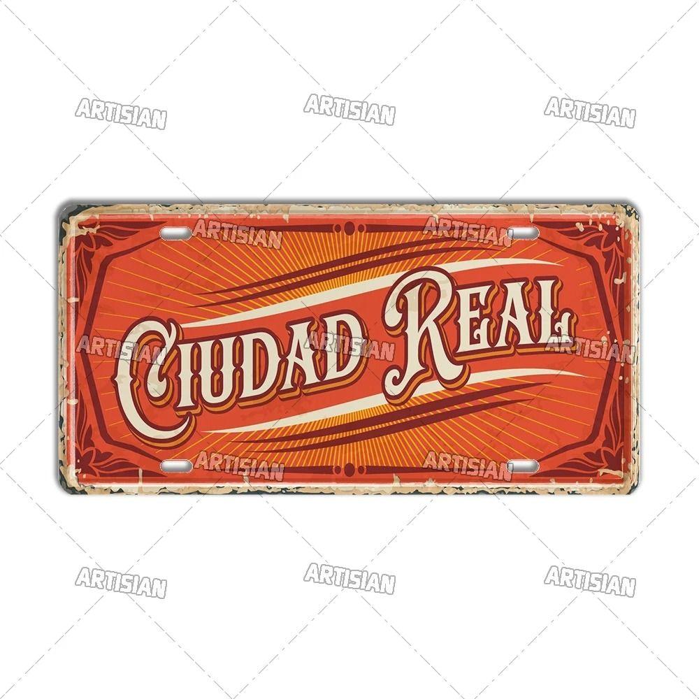 Garage Bar Metal Wall Sign, Auto Interior Decor Plaque 20x30cm